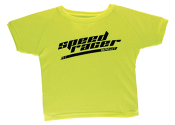 BRN T-Shirt Speed Racer-giallo fluo